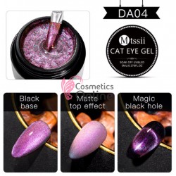 Gel UV / LED Mtssii Cat Eye cu pulbere magnetica 9D Galaxy DA04